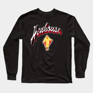 Henhouse with Chicken Long Sleeve T-Shirt